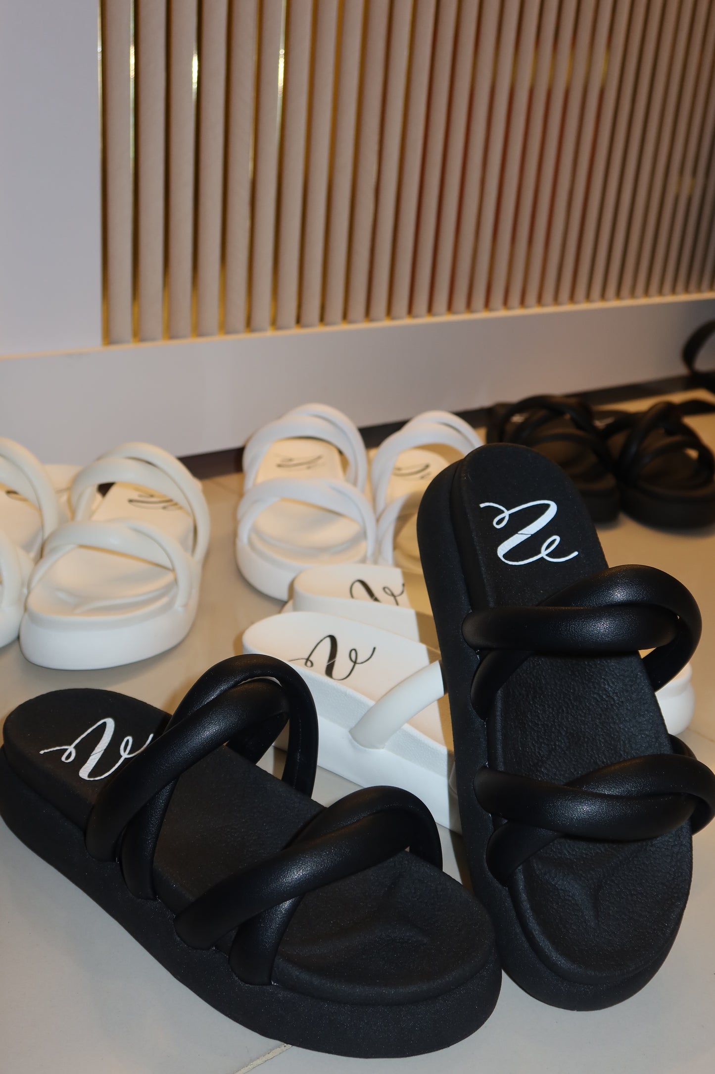 Sandalias chunky trenzadas