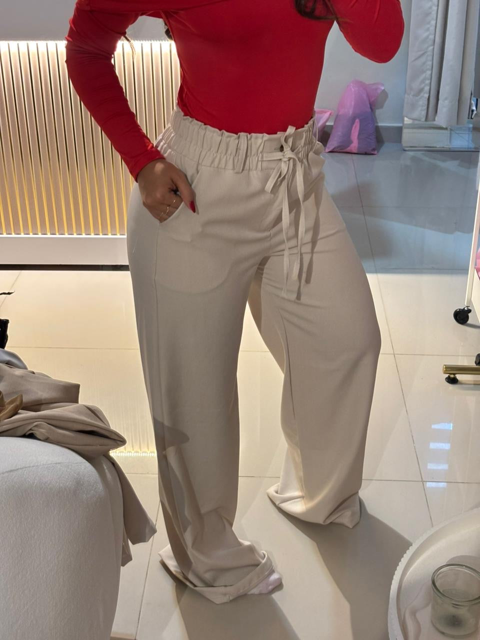 Pantalón solo tono
