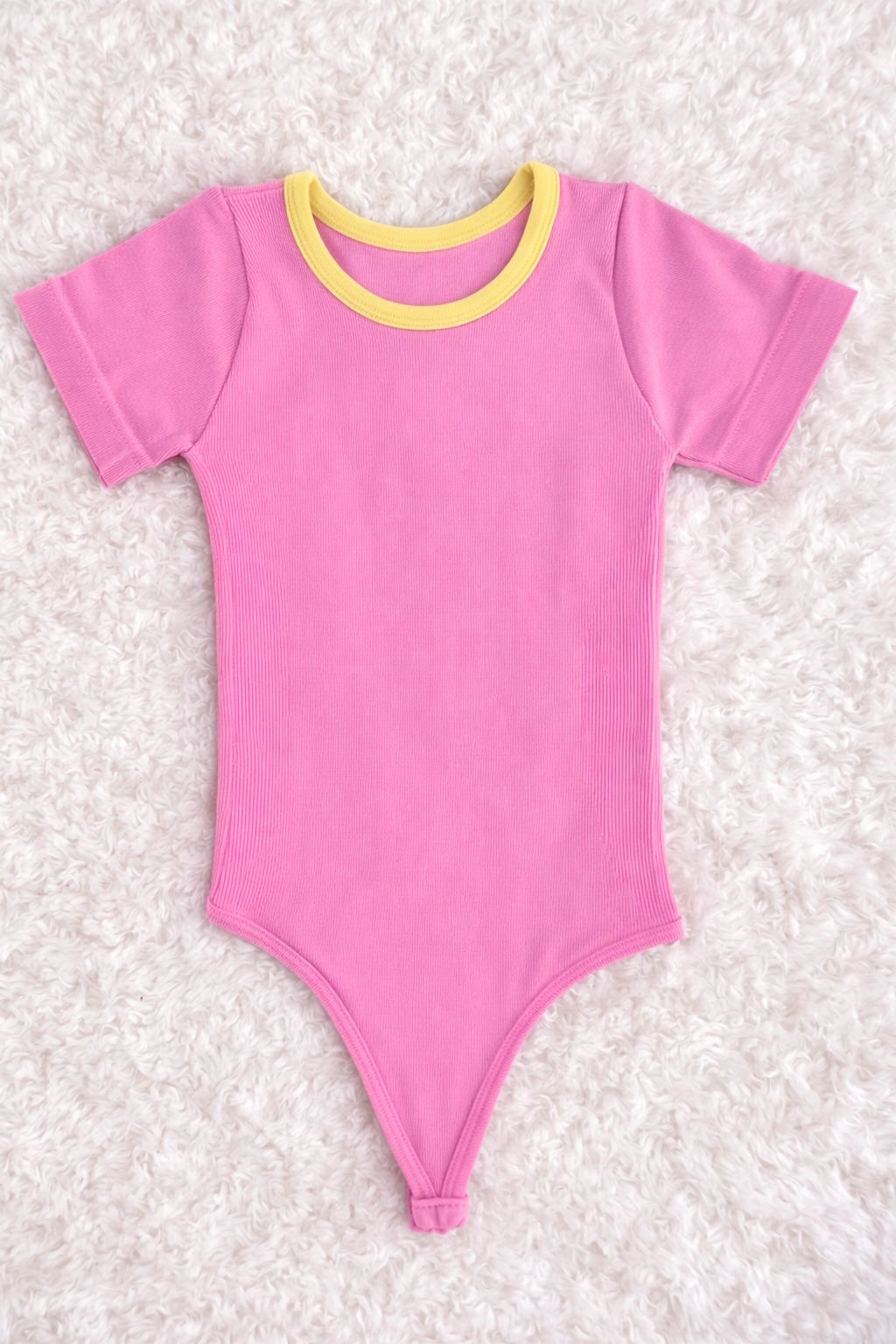 Body seamless manga corta combinado