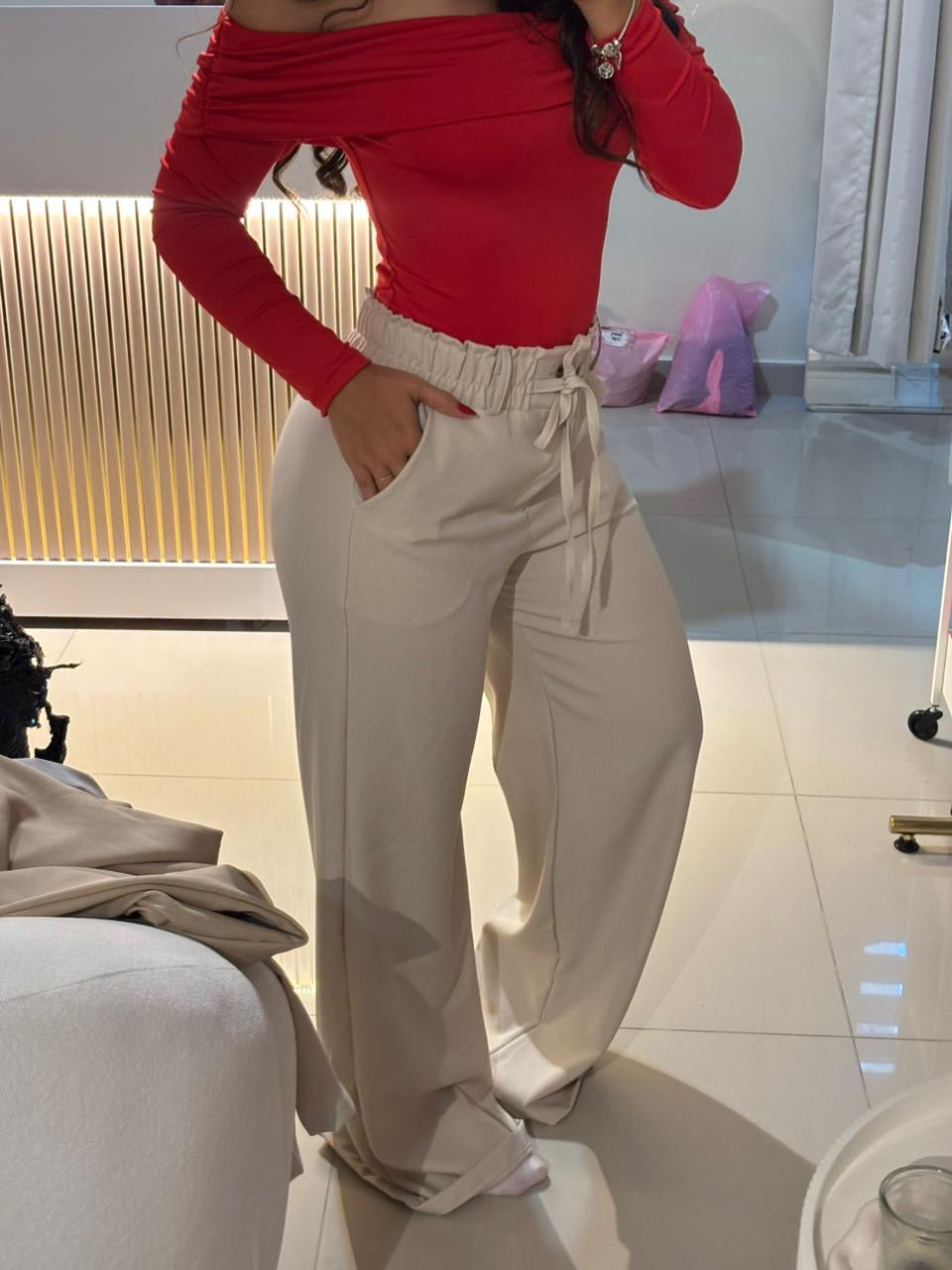 Pantalón solo tono