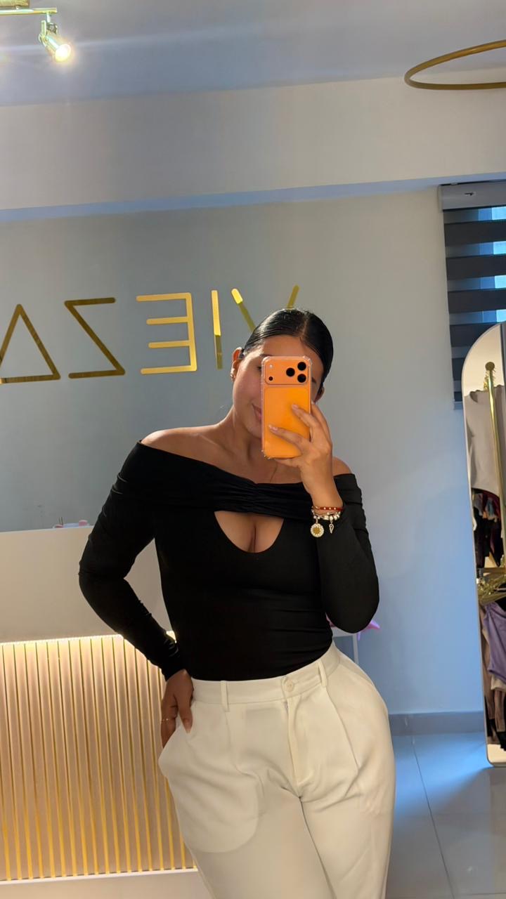 Body cuello bandeja escote #29