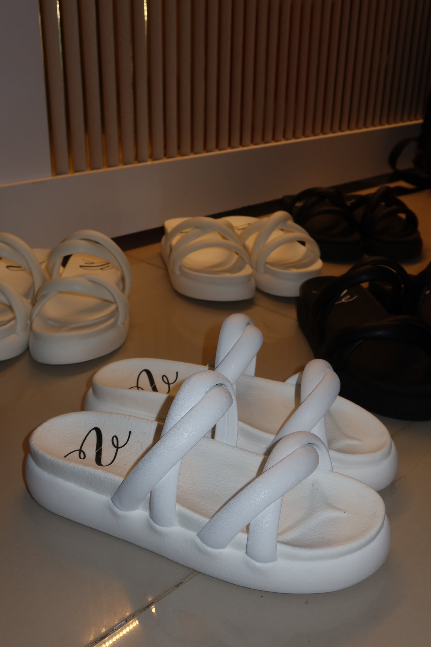 Sandalias chunky trenzadas