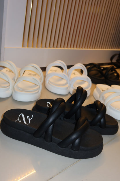 Sandalias chunky trenzadas