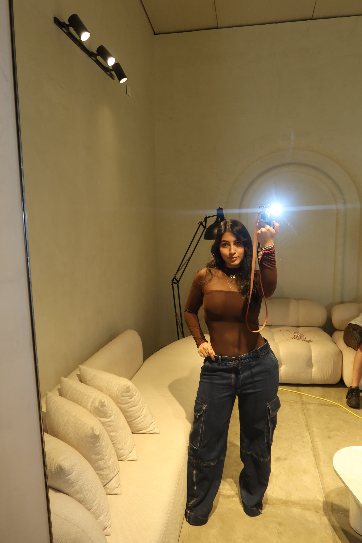 Body malla manga larga