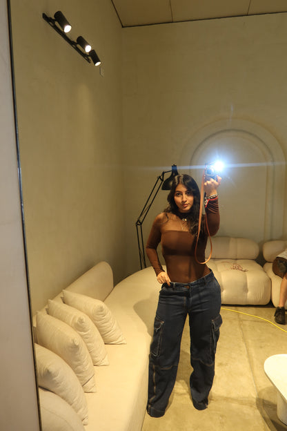 Body malla manga larga