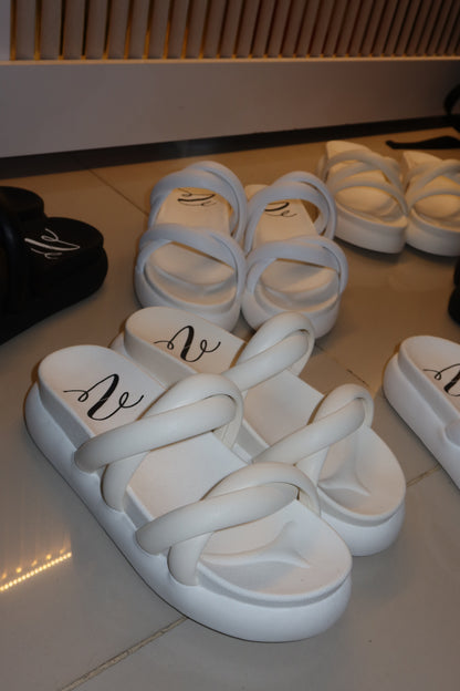 Sandalias chunky trenzadas
