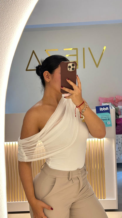 Body malla zurcido diagonal #30