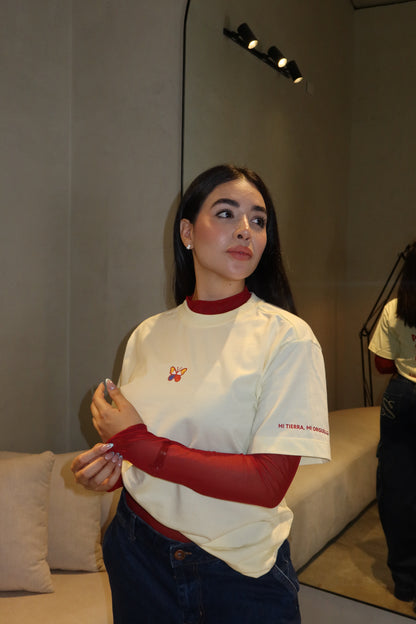 Camiseta colombia mariposa